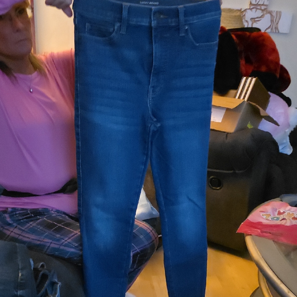Lucky Brand Blue Skinny Jeans Classic Fit